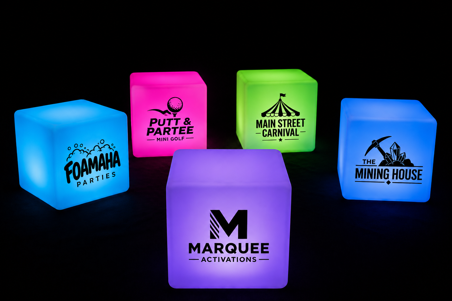 Custom LUX Cube Chair